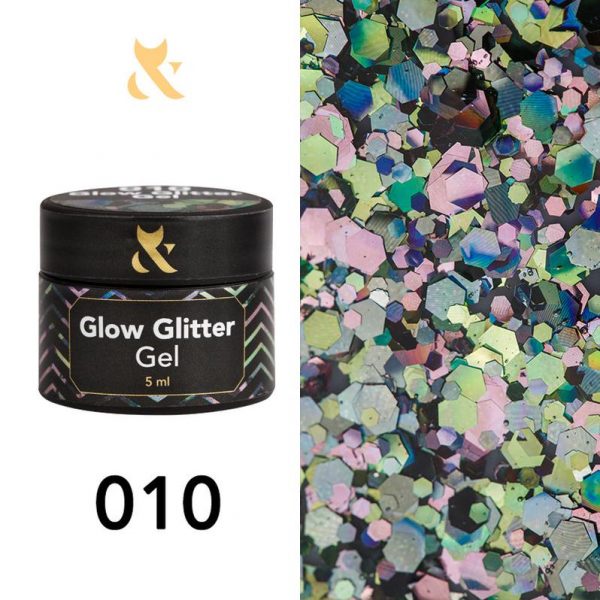 Glow Glitter Gel, 5мл