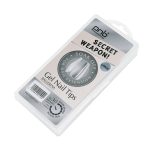 Гелеві тіпси для нарощування нігтів PNB Балерина Long, розчинні 240шт/уп