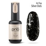 Топ для гель-лаку UV/LED Art Top Silver Dots , 8 ml