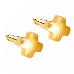 Сережки для проколу вух Nina у формі хрестика