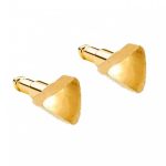 Сережки для проколу вух Nina у формі трикутника