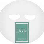 Маска-серветка косметологічна для обличчя Doily (25 шт) гладка